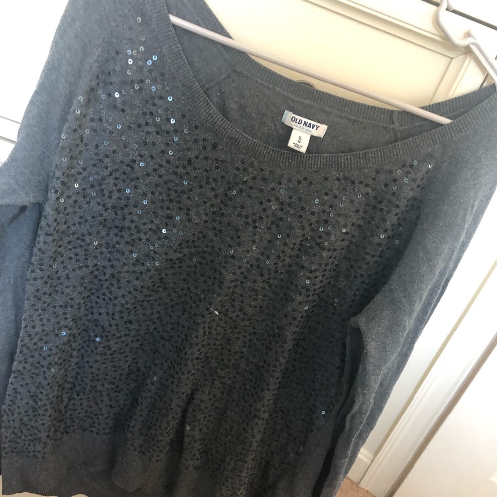 Sequin sweater